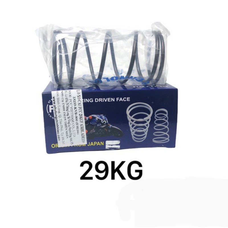 LÒ XO TRỤ  NỒI SAU CHÍNH HÃNG FCC, 29KG,31KG, 32KG, 35KG CHO XE HONDA TAY GA AIRBLADE, PCX, SH, VAIRO