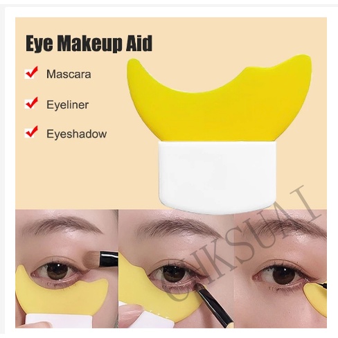 Bút Kẻ Mắt / Mascara 4 Trong 1 Bằng Silicon Mềm Có Thể Tái Sử Dụng Cho Người Mới Bắt Đầu
