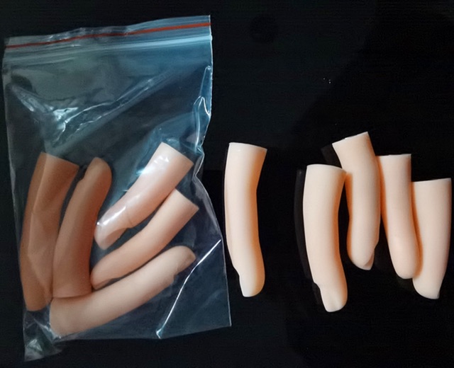 Set 5 ngón tay giả học nail