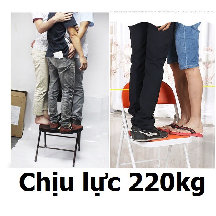 Ghế văn phòng gấp gọn siêu bền chịu lực đến 220kg (BH 12 tháng) ghế sắt sơn tĩnh điện ghế ăn ghế cà phê