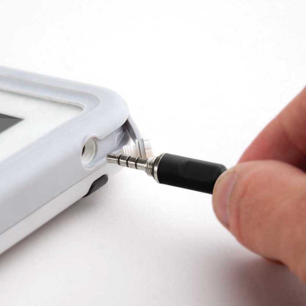 JETTING Set 5 Đầu Nối Dây Cáp Âm Thanh Màu Đen 3.5mm