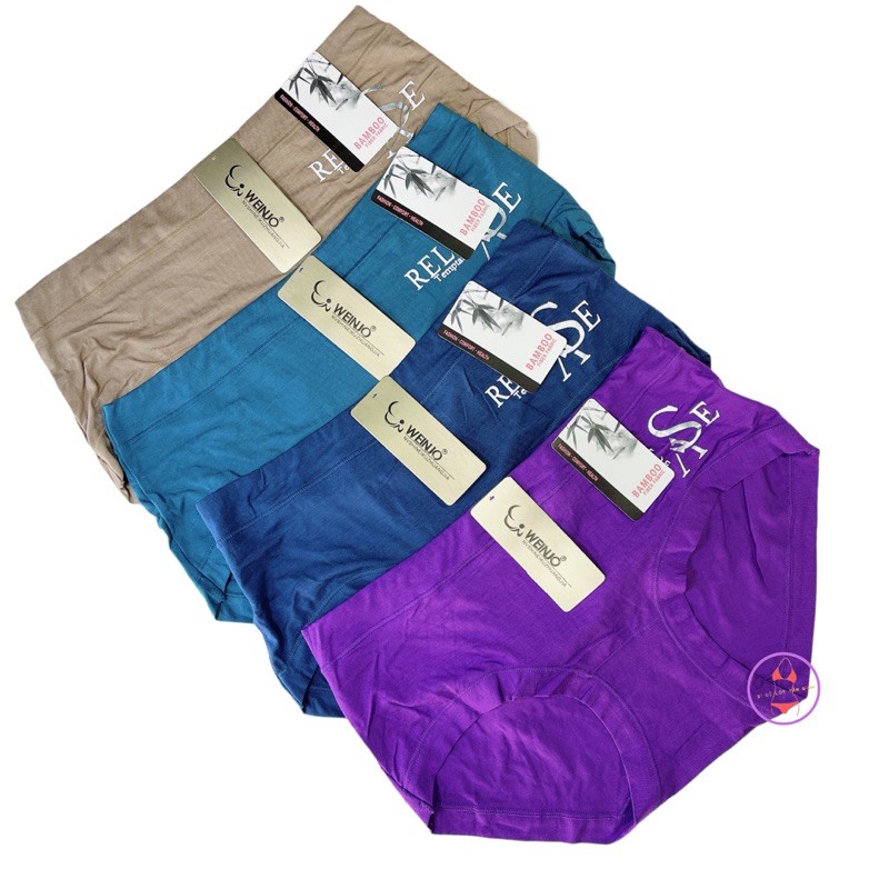 Combo 10 quần lót nữ bigsize cotton cạp cao ôm bụng cao cấp size 60-75kg MS1218