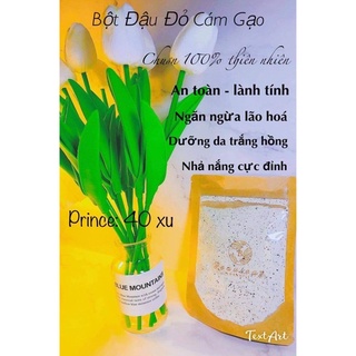 Bột cám gạo đậu đỏ thiên nhiên