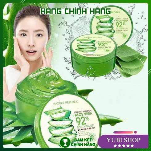 Gel Lô Hội - Gel Lô Hội Đa Năng Aloe Vera Nature Republic 92 Chính Hãng - Hàn Quốc  - Hot