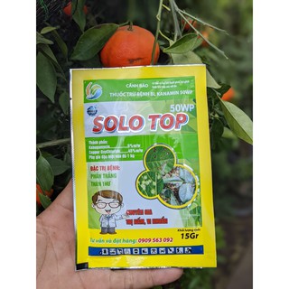 Solo top 50wp - đặc trị trừ bệnh phấn trắng - thán thư gói 15gr