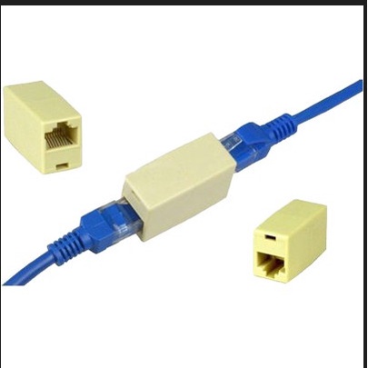 Đầu nối dây mạng 10 đầu nối 1-1, 1 ra 2 IC RJ45 nối 2 đoạn dây mạng thành 1 đoạn dây liền mạch hoàn chỉnh BUNOC's