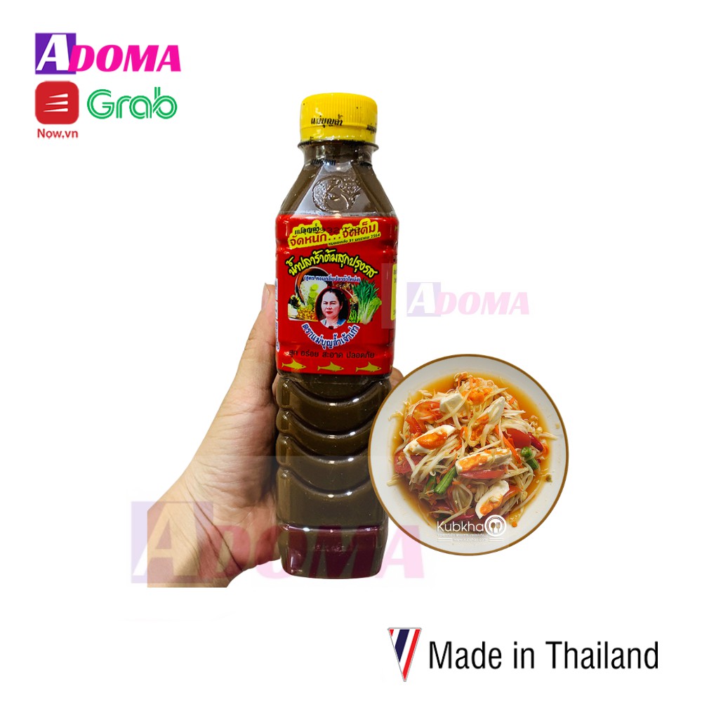 Nước mắm Thái Lan làm gỏi đu đủ ba khía, Sốt Trộn Gỏi Tôm Cua Thái Chua Cay Maebunlam 400ml | BigBuy360 - bigbuy360.vn
