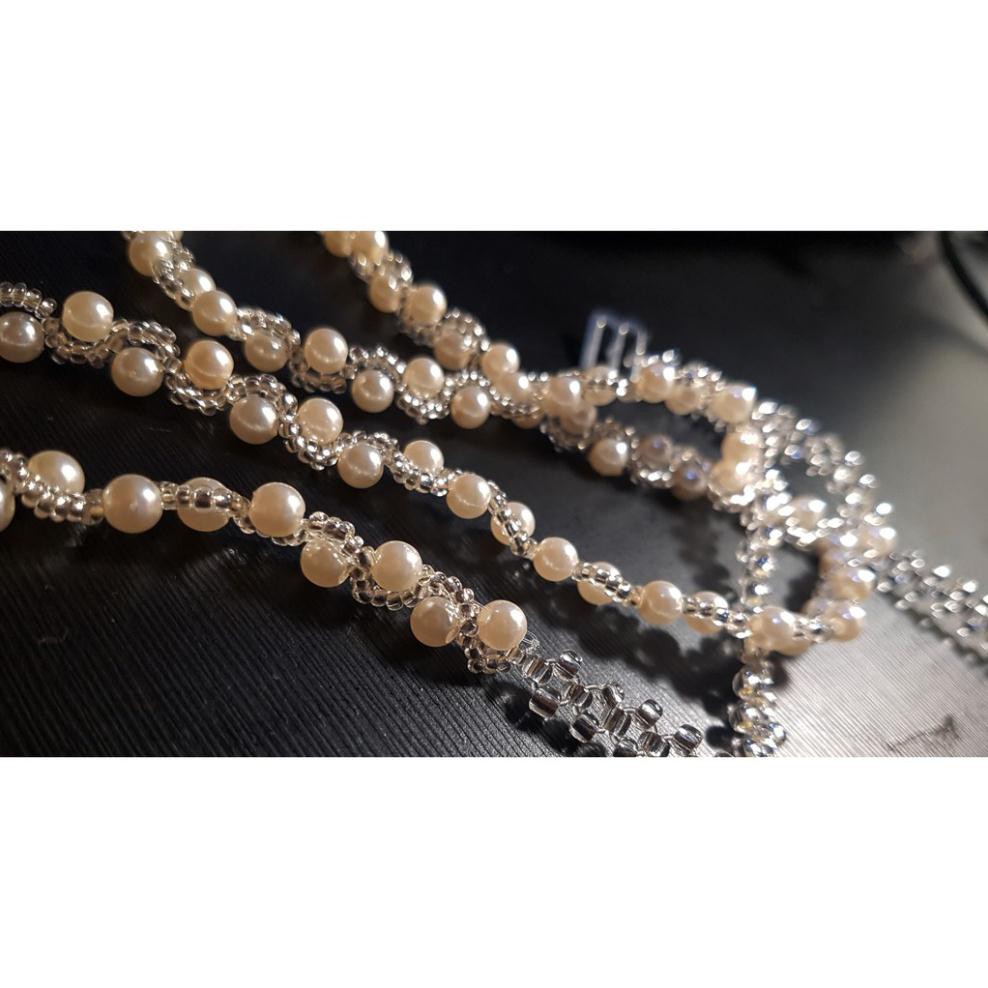 Dây áo ngực sỏ chuỗi pha lê