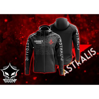 Áo khoác Hoodie Zipper Astralis 2020