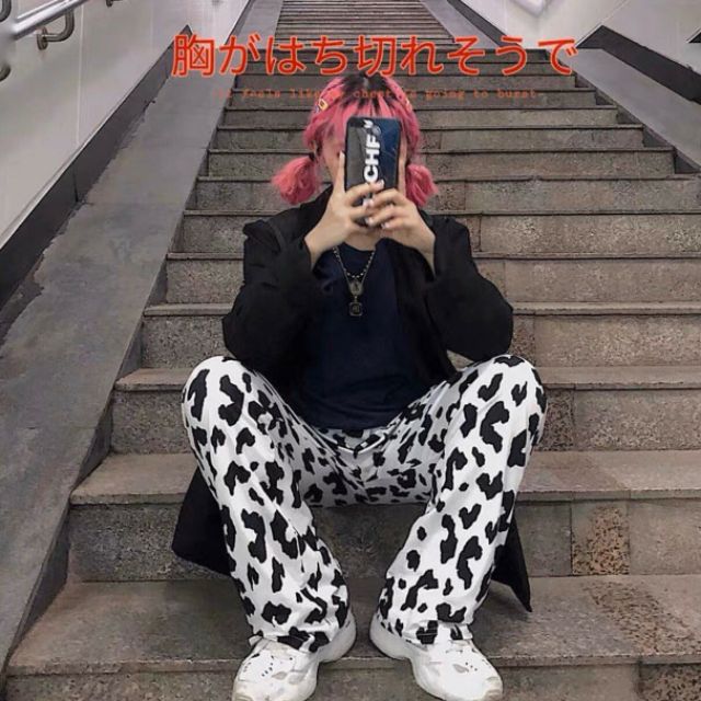 UNISEX - CARTOON PANTS - QUẦN ULZZANG HOẠT HÌNH UNISEX NAM NỮ | BigBuy360 - bigbuy360.vn