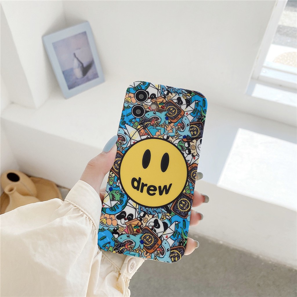 Ốp điện thoại dẻo hình gấu Cool Drew cho iPhone13 12 mini 11 PRO MAX 6 / 6s 7 / 8plus SE2 X / XS XR XSMAX #HG3600