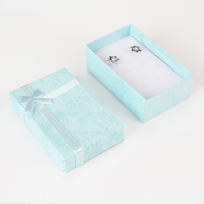 Hộp Trang Sức 5 * 8 Cm Bowknot Vòng Khuyên Tai Vòng Cổ Bộ Hộp Trang Sức Quà Tặng Đồ Trang Sức Hộp Bao Bì