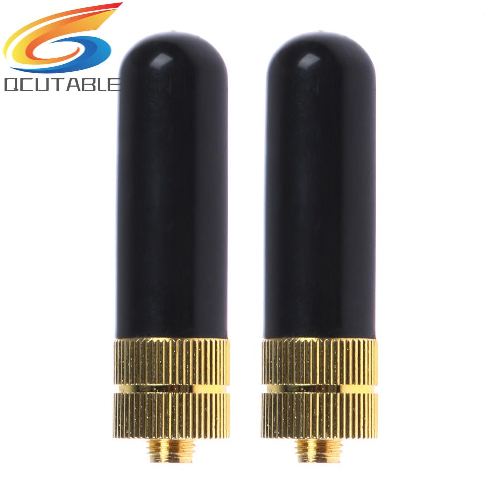 2 ăng ten băng tần kép SRH805S SMA-F cho máy bộ đàm Baofeng GT-3 UV-5R 888s Radio