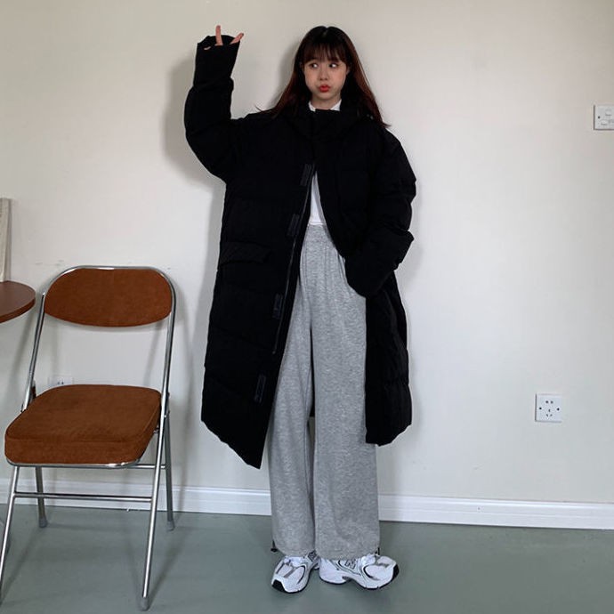 Áo khoác phao dáng dài kiểu dáng thời trang phong cách Hàn Quốc cho nữ 2020 | BigBuy360 - bigbuy360.vn