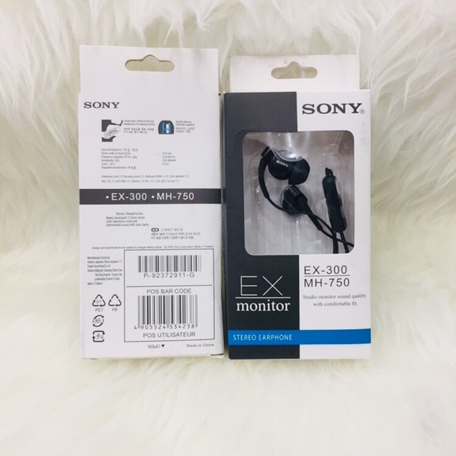 Tai Nghe Nhét Tai Sony Mh Ex300 Ex-300 Ex 300 Chất Lượng Cao