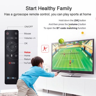 Tivi box giọng nói 8K ultraHD Ram 4G Rom 32GB Bluetooth 5.0 remote điều khiển bằng giọng nói bảo hành 12 tháng H96MAX 8K