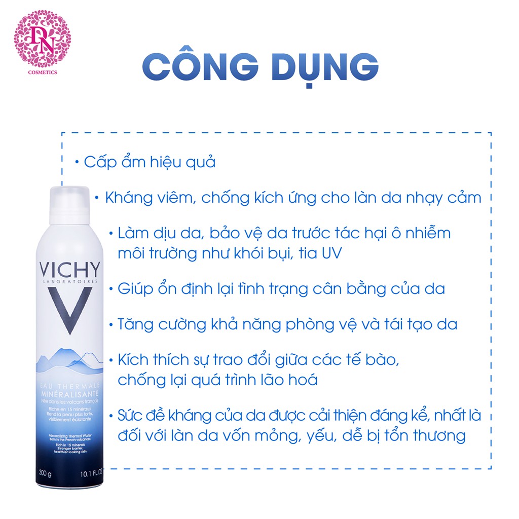 Xịt Khoáng Dưỡng Da Vichy