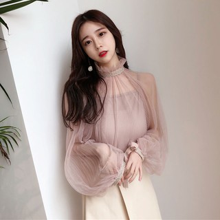 (ORDER) Áo voan mỏng tiểu thư