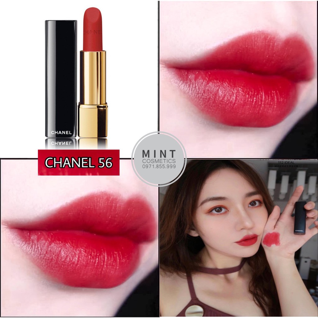 Son Chanel 57 Rouge Feu Rouge Allure, Son Chanel có dưỡng mềm môi