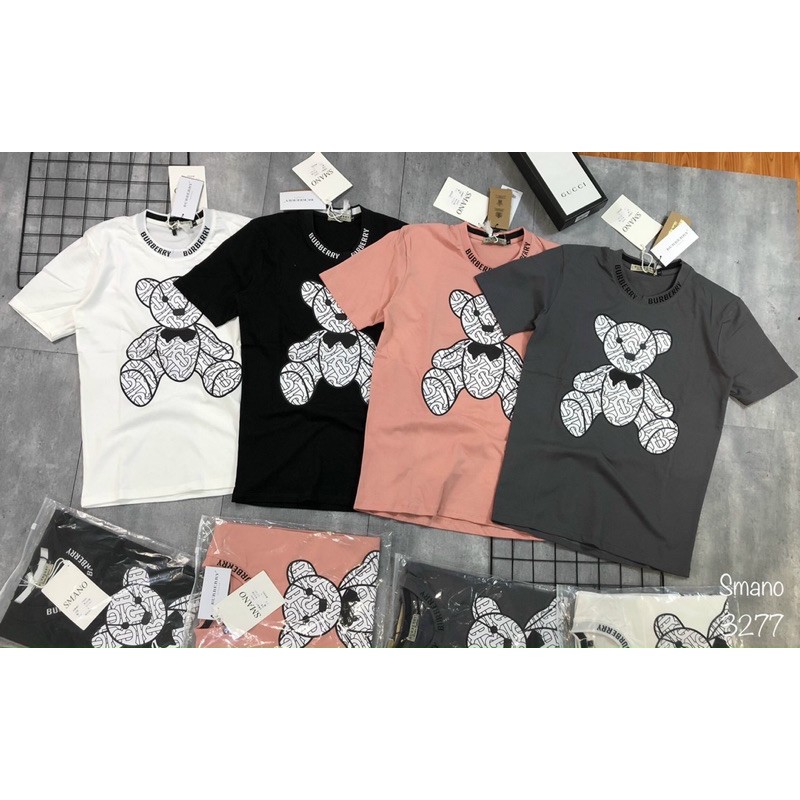 Áo gấu MCN nam nữ chất cotton hàng quảng châu .