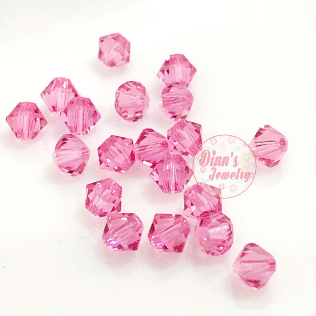 Hạt Pha Lê Swarovski 5328 - Size 4mm - Màu 209 Rose