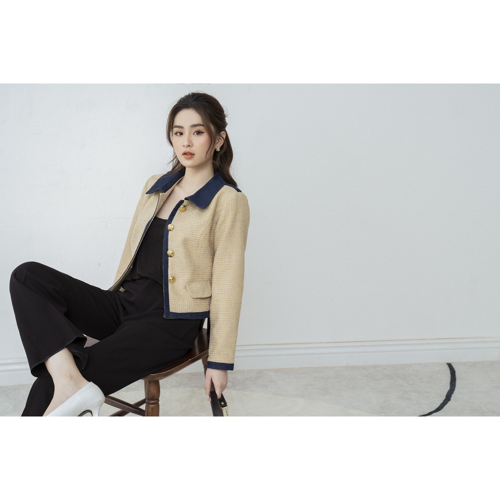 Áo Jacket Charlie cao cấp HESTIA đủ size, thiết kế sang trọng CHA01 | BigBuy360 - bigbuy360.vn