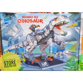 Lego Zuanma 085 Lắp Ráp Khủng Long Indominus Rex