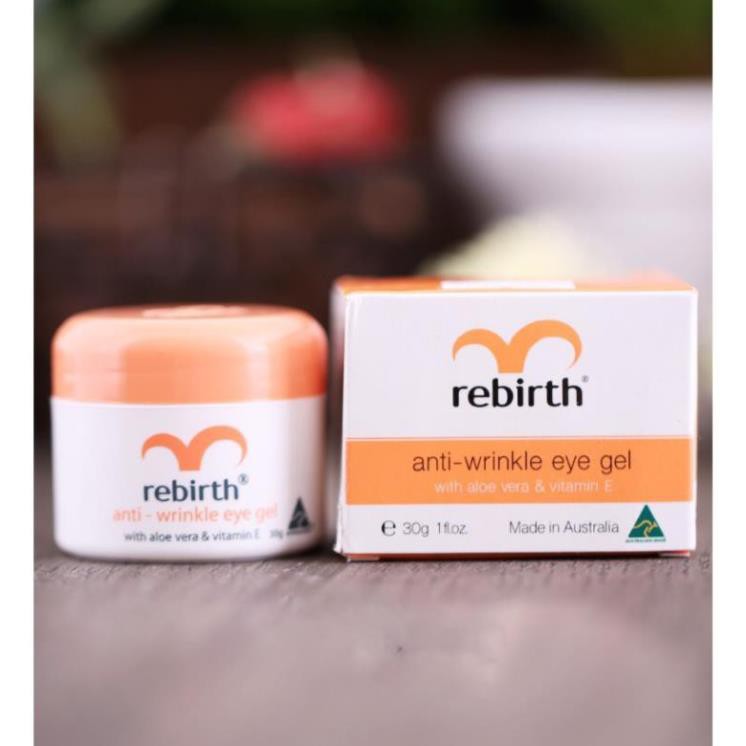 Gel dưỡng chống nhăn, chống thăm quầng mắt giàu Vitamin E Rebirth - 30ml - Úc | BigBuy360 - bigbuy360.vn