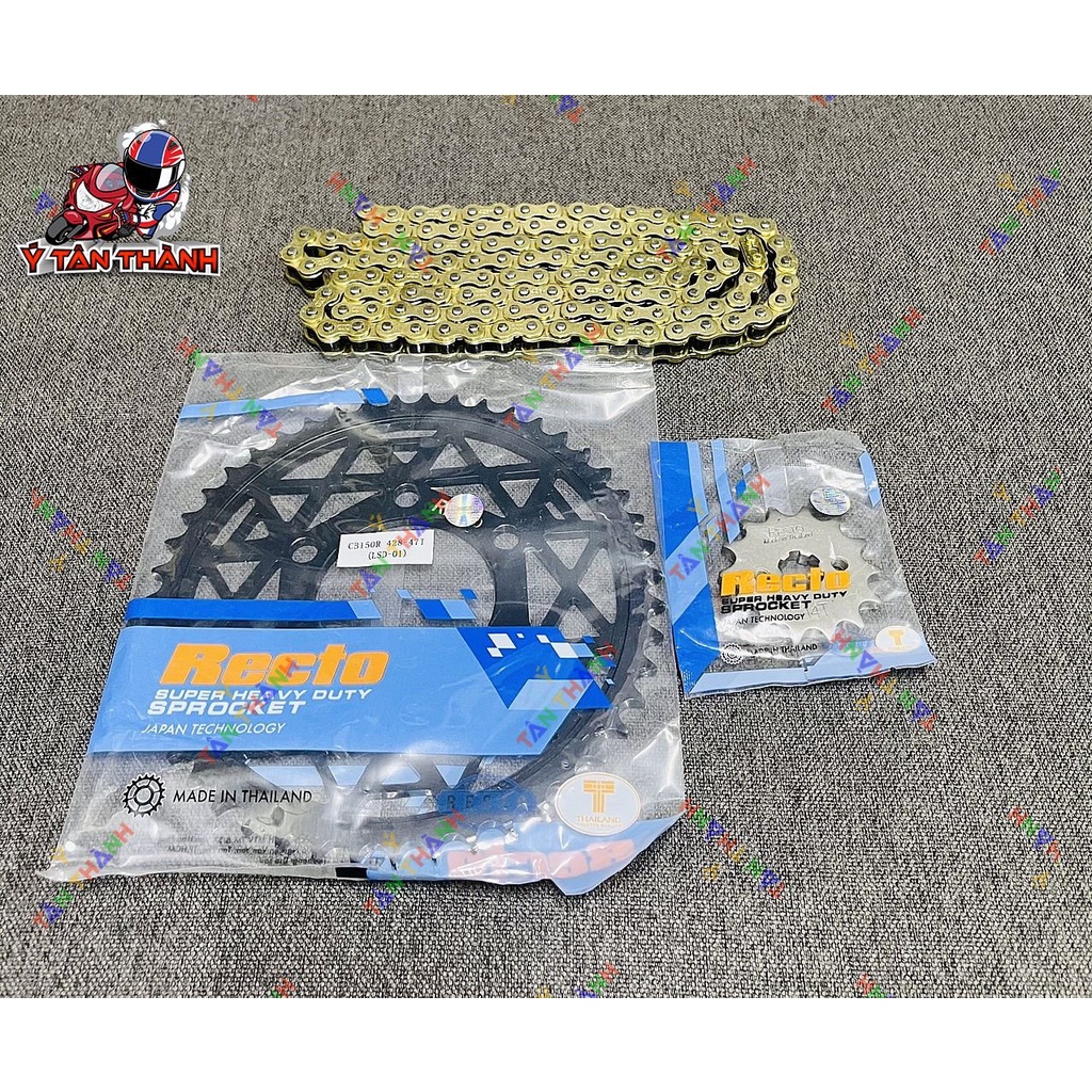 nhông sên đĩa recto xe moto CBR 150R MS 210