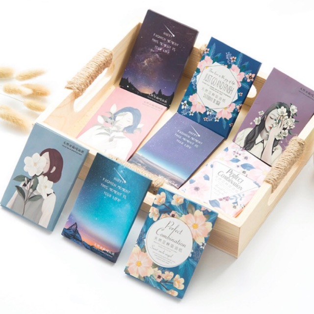 Giấy thấm dầu hộp 50 tờ nội địa trung | BigBuy360 - bigbuy360.vn