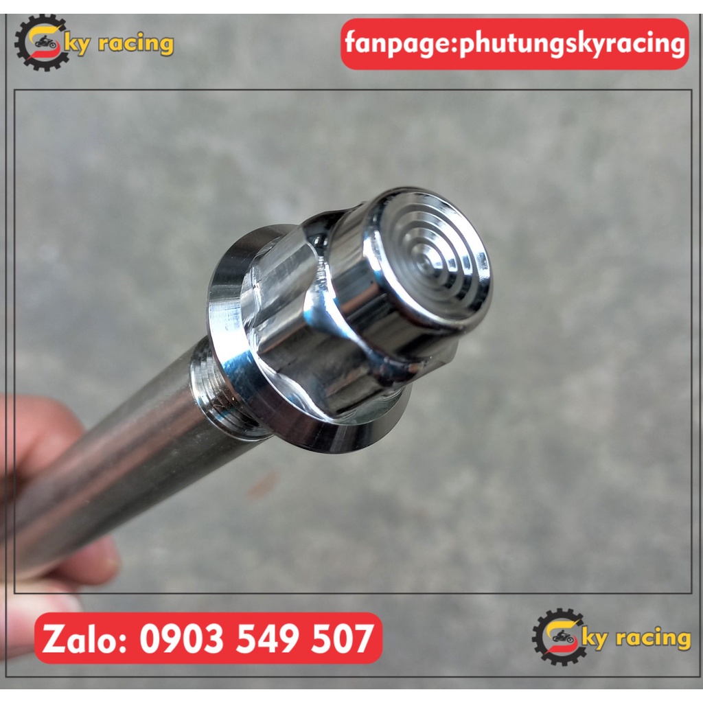 Tán salaya INOX 304 kiểu nón xoắn 10li, 12li, 14li