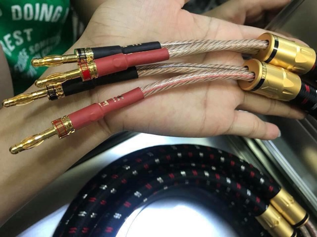 Dây loa 5m 2 vế hãng YARBO Audiophlie GERMANY chính hãng. Hàng full box. ❤️❤️