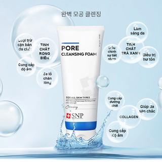 Sữa rửa mặt SNP Pore Cleansing Foam 150ml