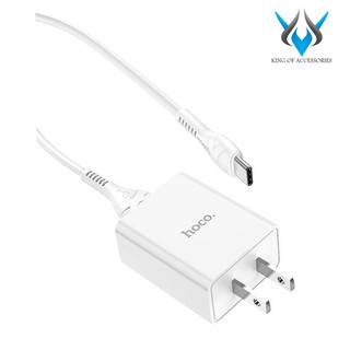 Bộ cốc sạc và cáp sạc cổng Type-C Hoco S2 Plus output max 3.4A (Trắng)