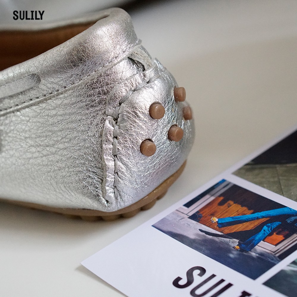 Giày Mọi Da Bò Sulily M01-II17BAC | BigBuy360 - bigbuy360.vn