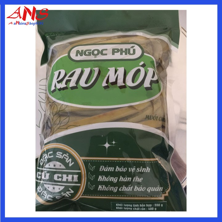 Rau Móp Ngọc Phú bịch 400gr- đặc sản Củ Chi