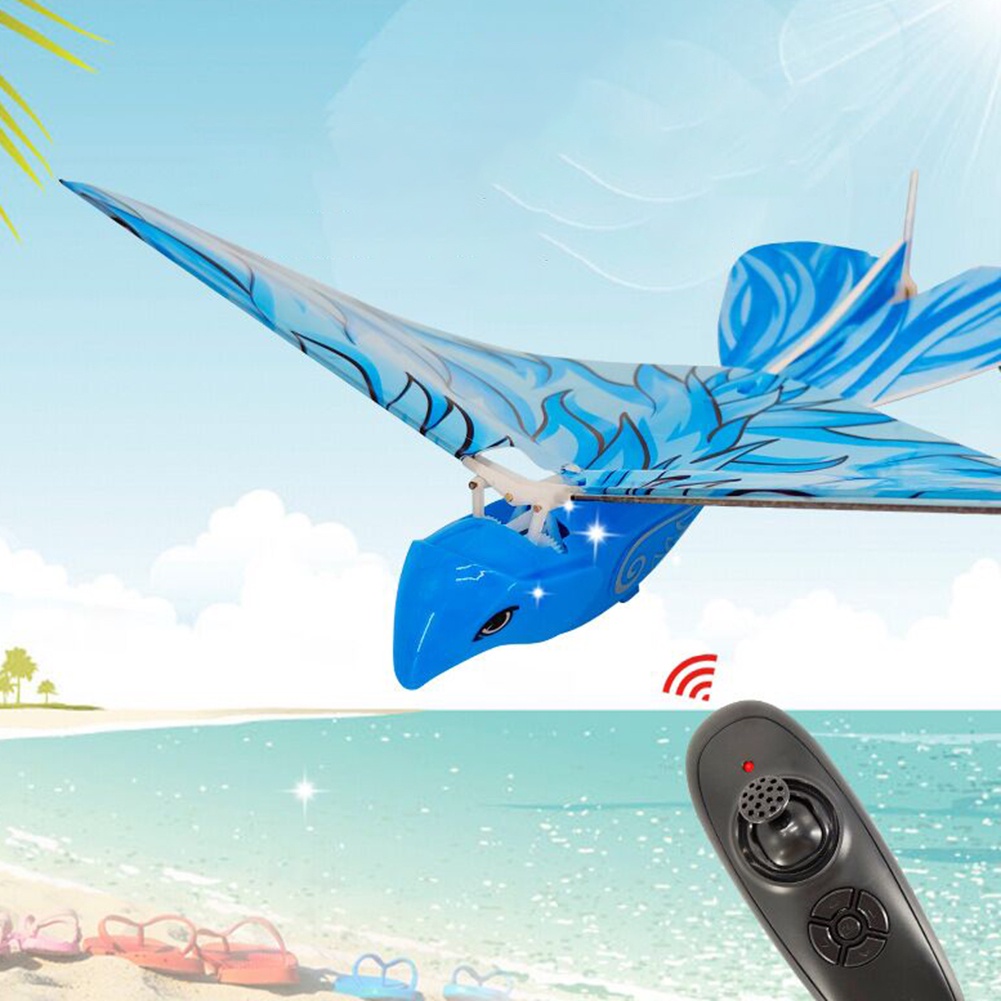Đồ chơi máy bay điều khiển từ xa 2.4G hình chim bay cho trẻ em