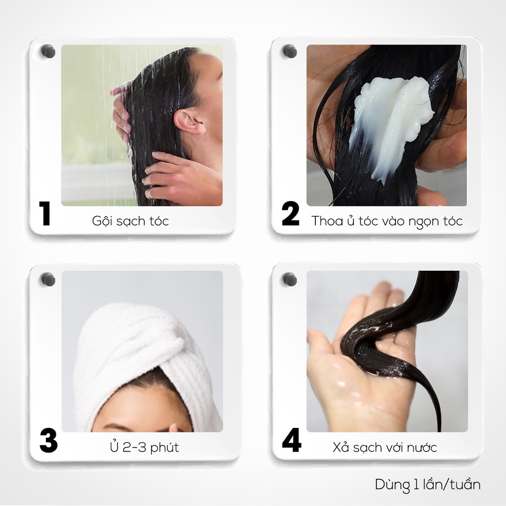 Kem Ủ Tóc Mềm Mượt ORGANIC SHOP Natural Hair Mask 250ml