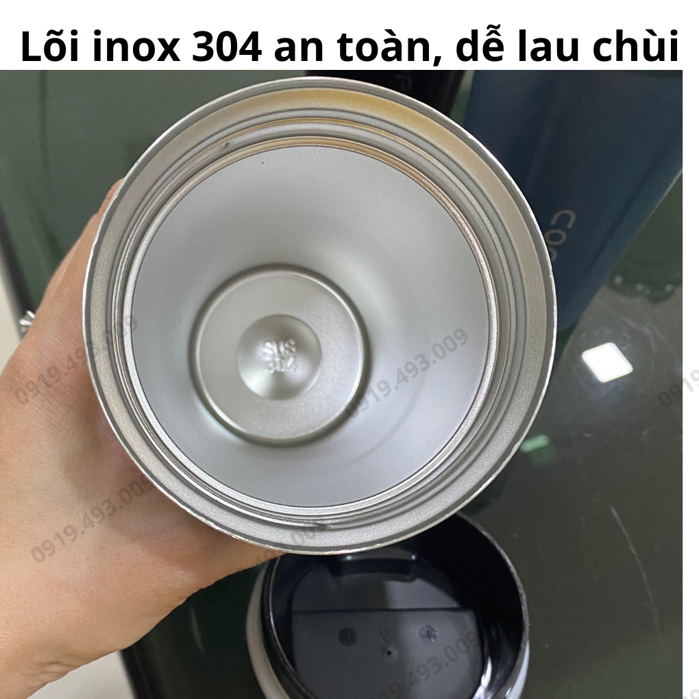 [Bình giữ nhiệt], Ly giữ nhiệt Hàn Quốc Inox 304 Coffee Cao Cấp