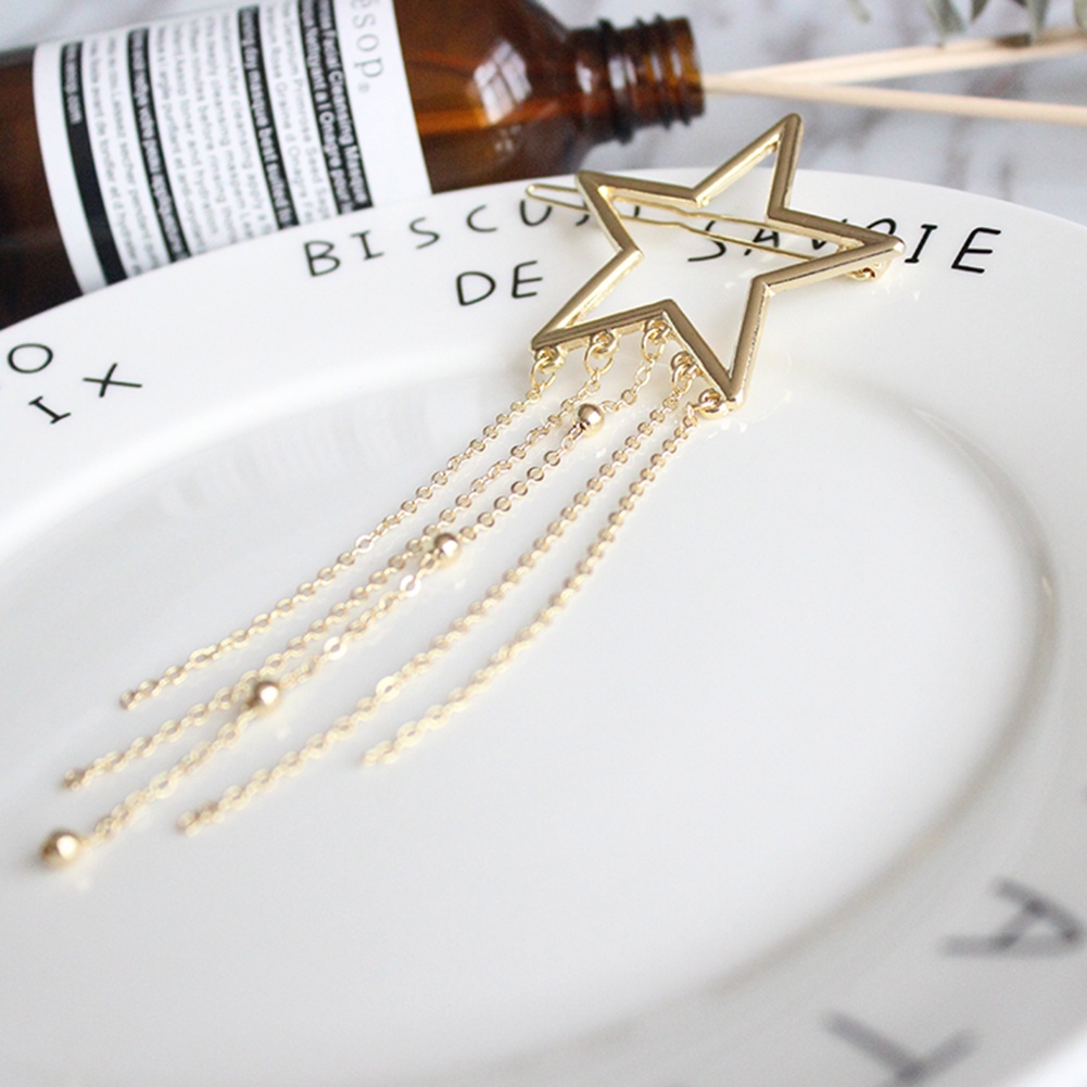 Kẹp tóc hình ngôi sao xinh xắn dành cho nữ