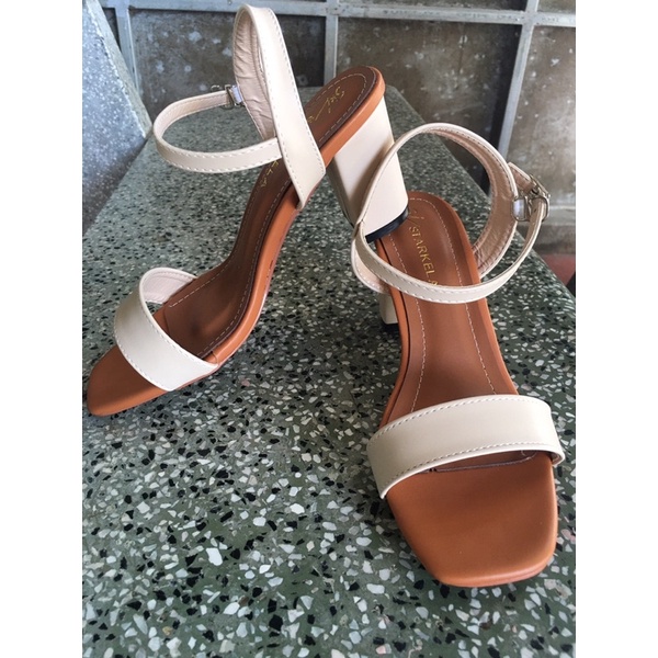 Sandal Cao Gót Phối 2 Màu 7P hót hít