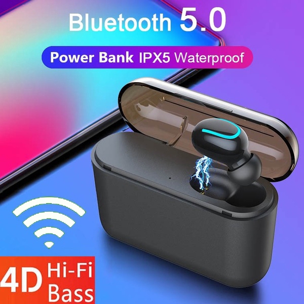 Tai Nghe 1 tai Bluetooth Không Dây HBQ-Q32 - Chống Nước IPX5 - Nghe 60h - Tích Hợp Micro - Tự Động Kết Nối -dc3526