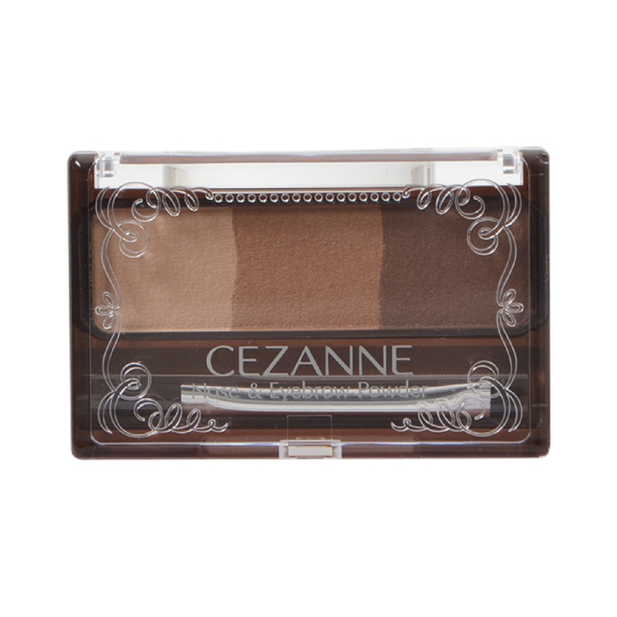 Cezanne Bột Vẽ Chân Mày Và Mũi Nose & Eyebrow Powder-3g