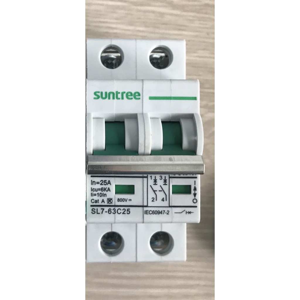 [Suntree] Aptomat bảo vệ mạch DC 25A SL72-DC-25 hàng chất lượng cao