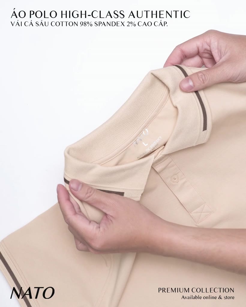 Áo Thun Polo Nam MAN Vải Cotton Cá Sấu Cao Cấp Basic Đẹp Tay Ngắn Có Cổ Màu Trắng Đen Xanh Navy Đỏ Trơn Họa Tiết NATO | BigBuy360 - bigbuy360.vn