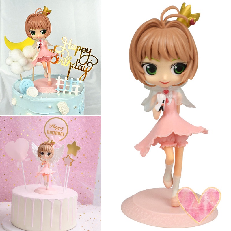 Đồ trang trí nhân vật Sakura Mini trang trí bánh sinh nhật cho bé