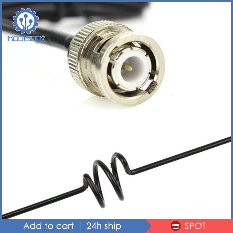 2 Ăng Ten Bnc 10w Cho Xe Hơi Tk100Tk200 Ic-V8 / V80