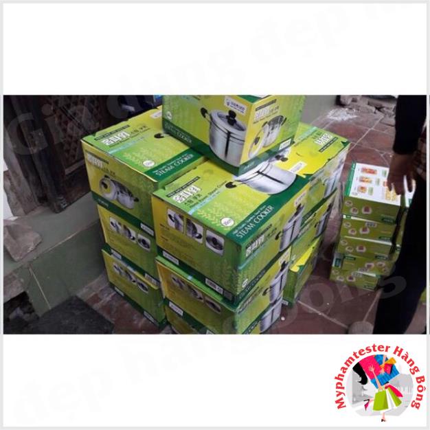 Nồi luộc gà hấp sôi tặng lồng hấp 5 cỡ hàn quốc