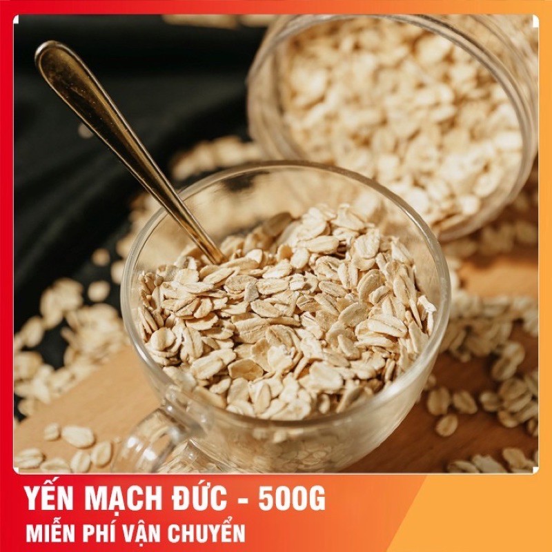 Yến Mạch Ăn Liền Hafer Nhập khẩu 100% Đức Gói 500g