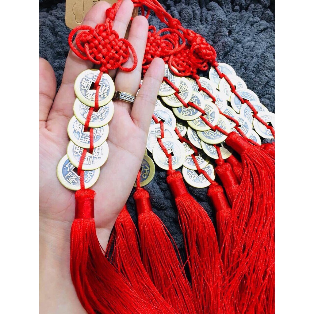 (CHUYÊN GIÁ SỈ) (CHUYÊN SỈ LẺ) DÂY TREO NGŨ ĐẾ TIỀN XU MAY MẮN BÌNH AN (GIÁ RẺ) (SIÊU RẺ) (SALE) (GIÁ SỈ)